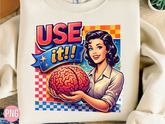 Download Retro Use Your Brain Psychology PNG - Psychology Collection