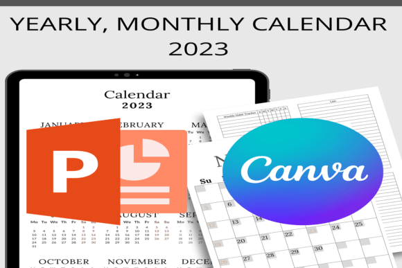 Download Canva 2023 Planner Templates PowerPoint - Canva Collection