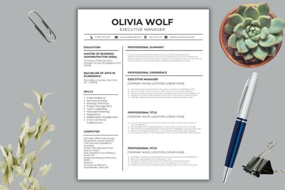 Download Professional Resume Canva Templates - Canva Collection