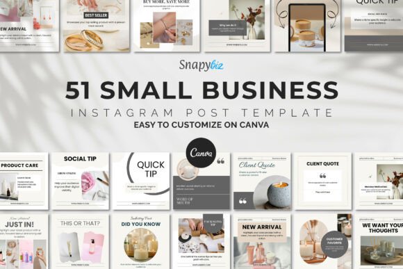 Download Small Business Canva Instagram Template - Canva Collection