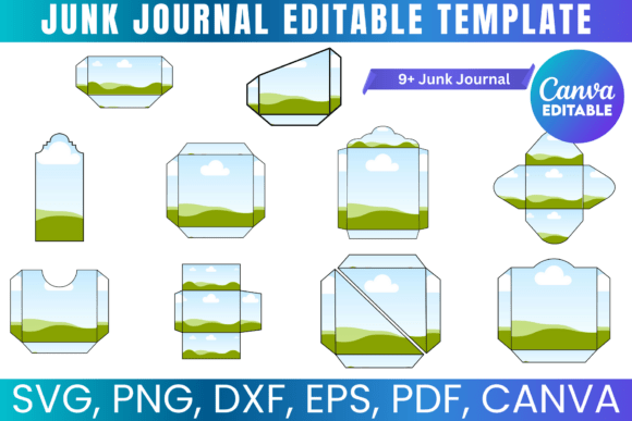Download Canva Junk Journal Canva Template - Canva Collection