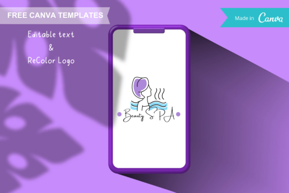 Download Canva Logo Templates - Hot Shower Logo - Canva Collection