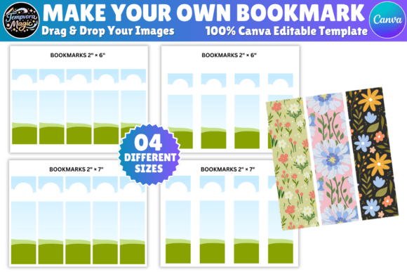 Download Bookmark Editable Canva Template - Canva Collection