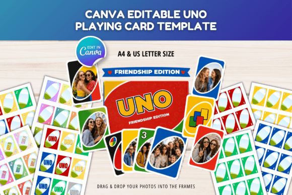 Download UNO Game Card Canva Editable Template - Canva Collection