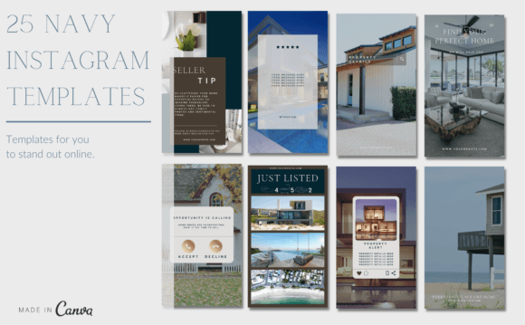 Download Realtor Insta Canva Story Templates - Canva Collection