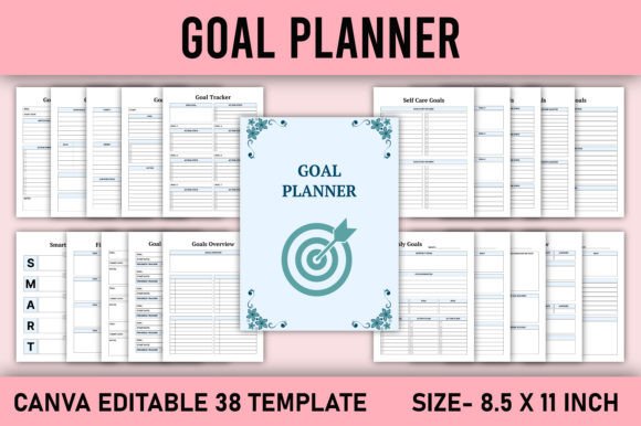 Download Goal Planner Canva Template - Canva Collection