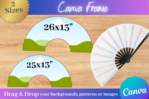 Download Clack Fan Canva Frame 2 Sizes - Canva Collection