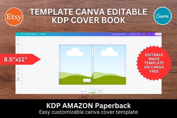 Download Canva KDP Cover Templates - Canva Collection