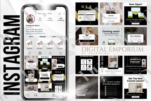 Download 45 Editable Instagram Canva Templates - Canva Collection