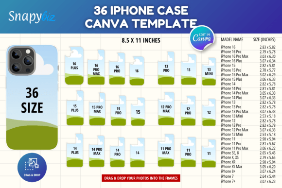 Download IPhone Case Canva Template Bundle - Canva Collection