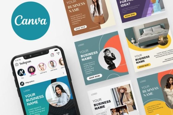 Download Trending Instagram Post Templates Canva - Canva Collection