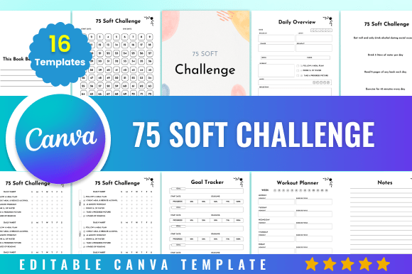 Download Editable 75 Soft Challenge Kdp Canva - Canva Collection