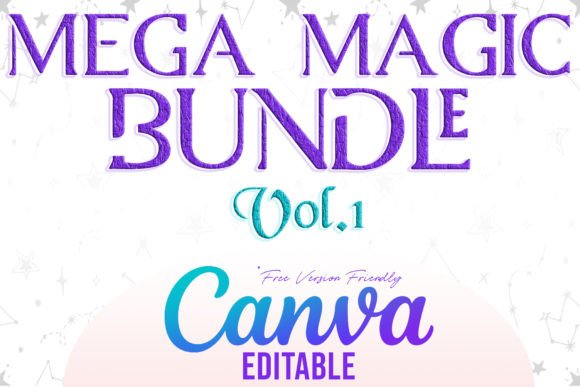 Download Mega Magic Bundle Vol. 1 Canva Editable - Canva Collection
