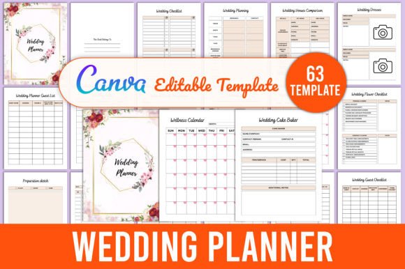 Download Wedding Planner Canva Template - Canva Collection
